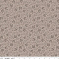 Farmer's Daughter Hens & Chicks Pewter yardage