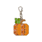 Lori Holt Bee Dots Enamel Happy Charm Pumpkin